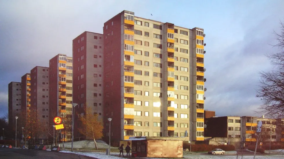 Många utländska hushåll i kommunala hyreshus